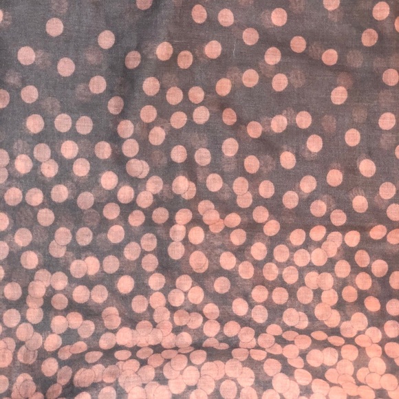 Orange & Grey Scarf - Picture 3 of 4